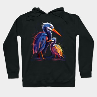 Heron Fathers Day Hoodie